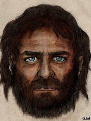 Hunter Gatherer European Had Blue Eyes And Dark Skin Bbc News