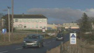 Rathad faisg air Sgoil Lacasdail