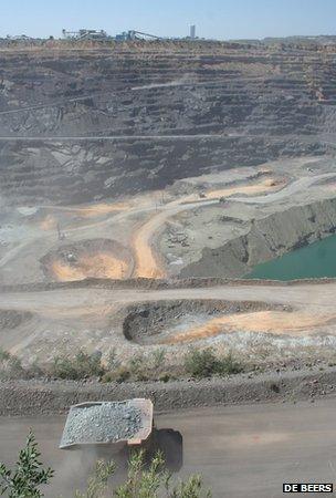 Jwaneng diamond mine, Botswana