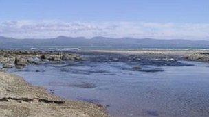 Aber afon Dwyfor