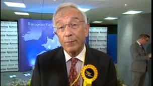 Defeated Lib Dem MEP Bill Newton-Dunn