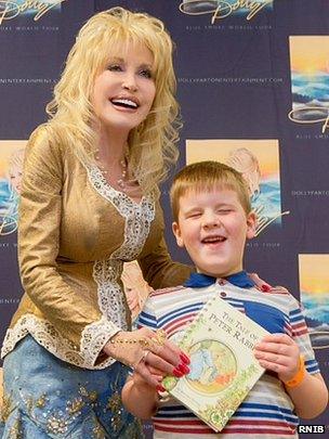 Dolly Parton and Dylan Manifold