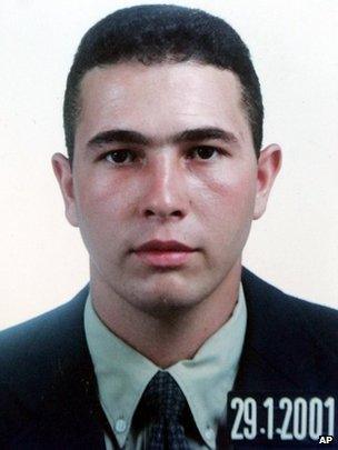Jean Charles de Menezes is seen in this identification photo from Jan 29, 2001