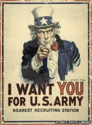 US Army recruiting poster