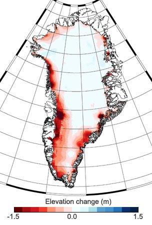 Elevation change