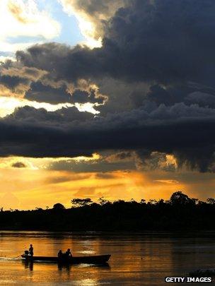 Fishing boat on the River Amazon (Getty Images)