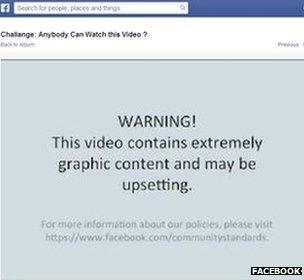 Facebook warning