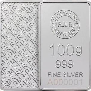 100g silver bar