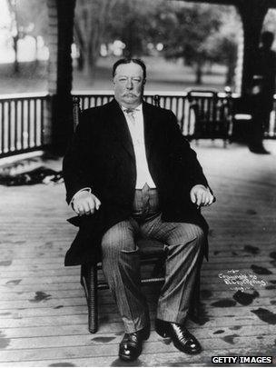 Former US President William Howard Taft, seen in 1909
