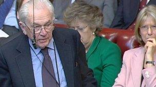 Viscount Tenby speaking in the House of Lords