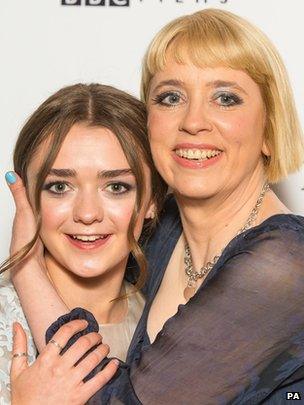 Maisie Williams and Carol Morley
