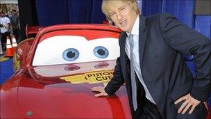 owen wilson lightning mcqueen