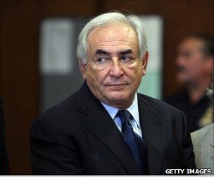 Dominique-Strauss-Kahn in court in New York, 6 June