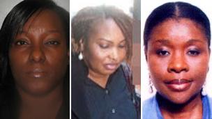 James Ibori: How a thief almost became Nigeria's president 1 (left-right) James Ibori"s wife Theresa Ibori, his sister Christine Ibori-Idie, and his mistress Udoamaka Okoronkwo