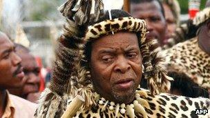 Zulu King Zwelithini S Sixth Wife Needs Palace Bbc News