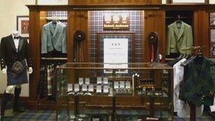 Kilt Firm Kinloch Anderson Opens Store In New York c News