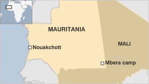 Mali refugees endure 'appalling' Mauritania camp - BBC News