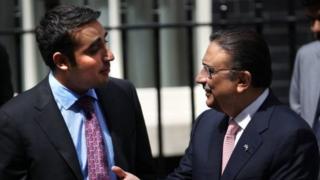 آصف علی زرداری، بلاول بھٹو زرداری ں