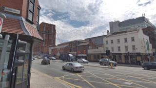 The area where the stabbing occurred