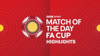 Match of the Day FA Cup highlights graphic