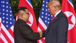 Trump and Kim Jong-un