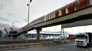 The bridge between the SEC and Finnieston