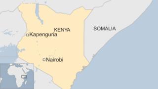 Map of Kenya