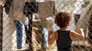 Moria refugee camp, Greece