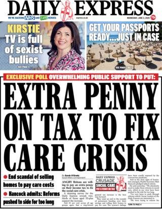 Daily Express 3 June