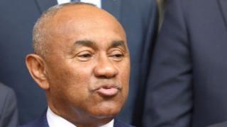 Ahmad ni Perezida wa CAF guhera mu kwezi kwa gatatu mu mwaka wa 2017