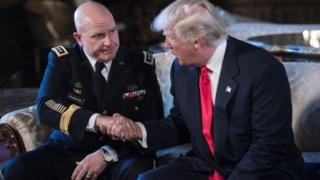 Президент Трамп і Герберт Макмастер