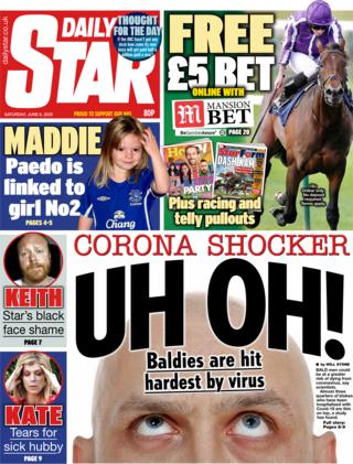 The Sun front page 6 June