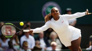 Serena Williams a décroché son billet pour la finale du simple féminin de Wimbledon