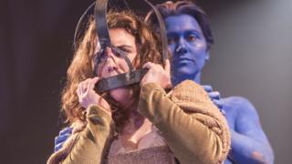 Wearing the Scold's Bridle: Meg Gamber (Seraphina: Fire) & Julie Heatherill
