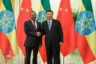 MM Abiy Ahimad fi Pireezidant Zhii Jinping
