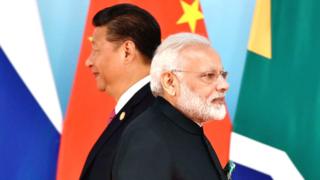 नरेंद्र मोदी, शी जिनपिंग