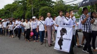 ဗစ်တိုးရီးယားအတွက် အလှူခံမှုကို ရိုးသားမှုမရှိဘူးဆိုရင် စစ်ဆေးမယ်လို့ ရဲတပ်ဖွဲ့ကဇူလိုင်လ ၁၀ ရက်က ပြောပါတယ်။