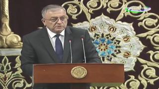 Murojaatni Oʻzbekiston Oliy Sudi raisi Kozimjon Komilov oʻqib eshittirgan