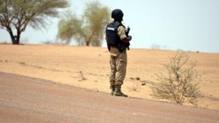 Un gendarme en patrouille dans le nord du Burkina (illustration)