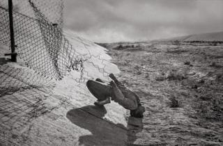 "Estirando la frontera", Tijuana, 1989.
