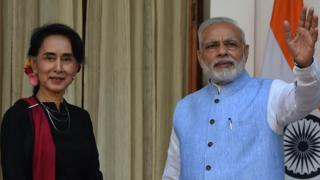 আং সান সু চি ও নরেন্দ্র মোদির বৈঠকে রোহিঙ্গা বিষয়টি উত্থাপিতই হয়নি।