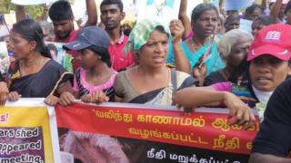 කිලිනොච්චි විරෝධතා
