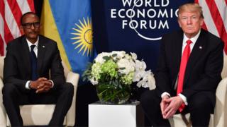 Trump na Kagame