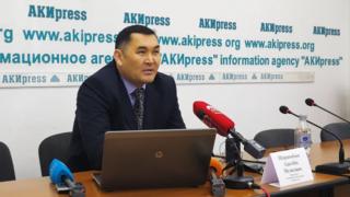 Transparency International уюмунун Кыргызстандагы өкүлчүлүгүнүн төрагасы Адылбек Шаршенбаев