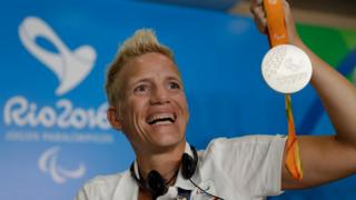 La atleta paraolímpica belga Marieke Vervoort