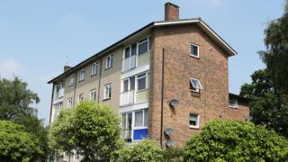 The address in Highams Hill