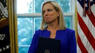 Kirstjen Nielsen has served in her role since December 2017