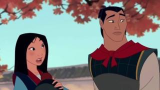 Mulan and Li Shang
