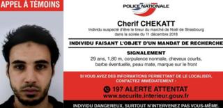 Police notice for Cherif Chekatt