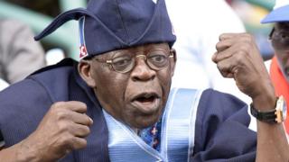 Tinubu ebe ọ nọ na ọgbakọ ndị otu ya bụ APC na ntuliaka nke afọ 2015